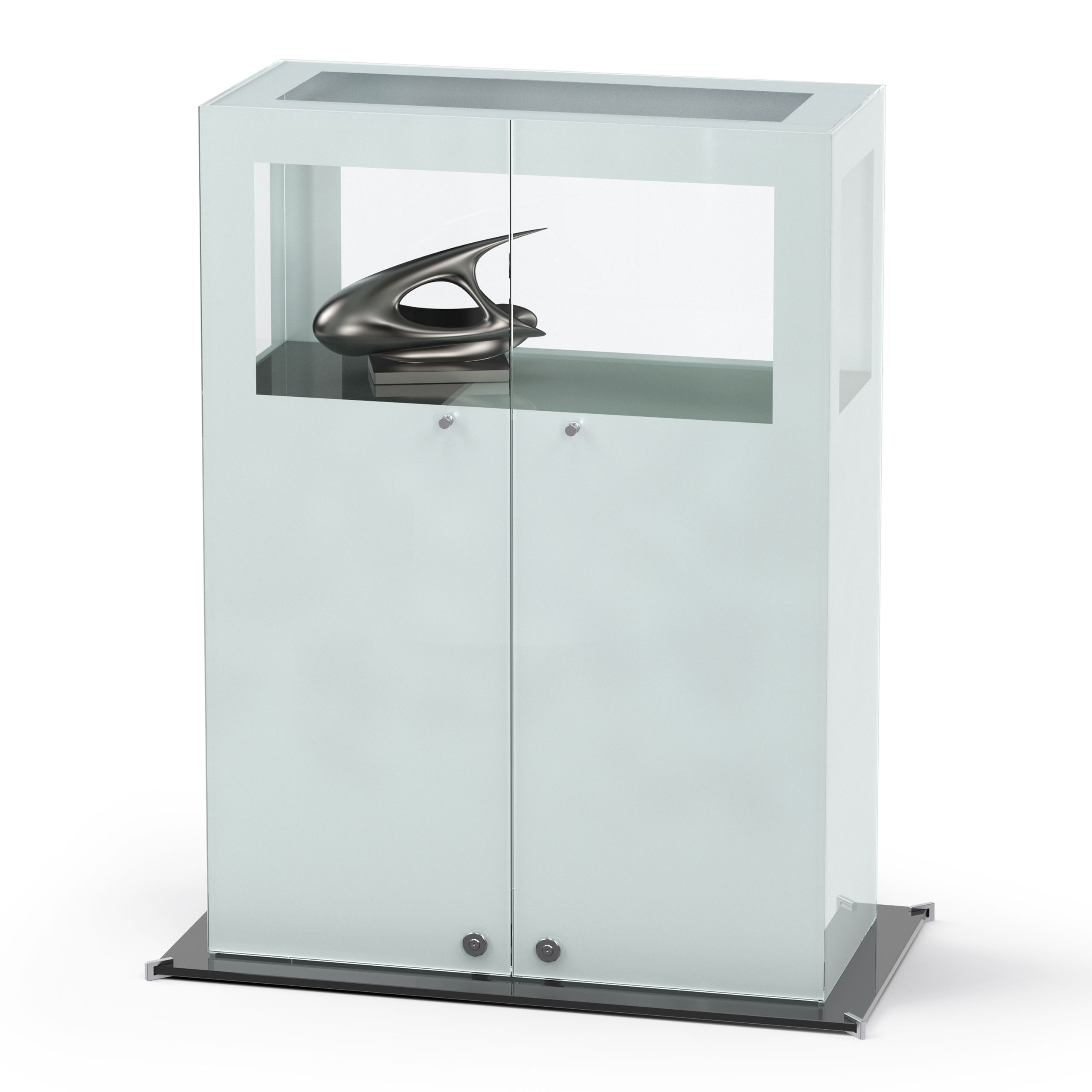 Ausstellungsvitrine Ganzglas "SIGNUM | SHORT STORY" Ausstellungsvitrine Ganzglas "SIGNUM | SHORT STORY"